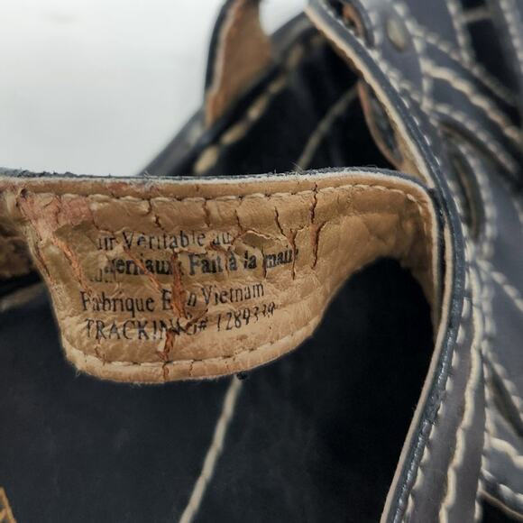 Hush Puppies Cyprus Slide Comfort Sandals Open Toe Vegan Leather Black Size US 6 - Picture 8 of 11